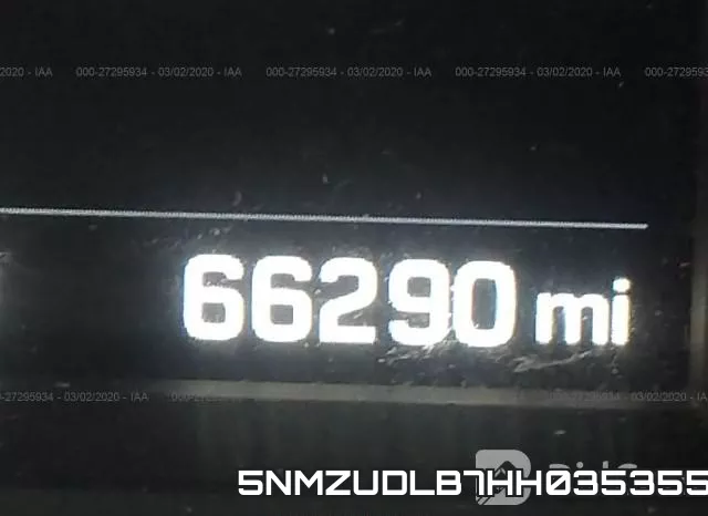 5NMZUDLB7HH035355 фото 4