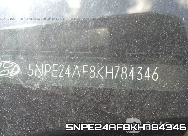 5NPE24AF8KH784346 фото 7