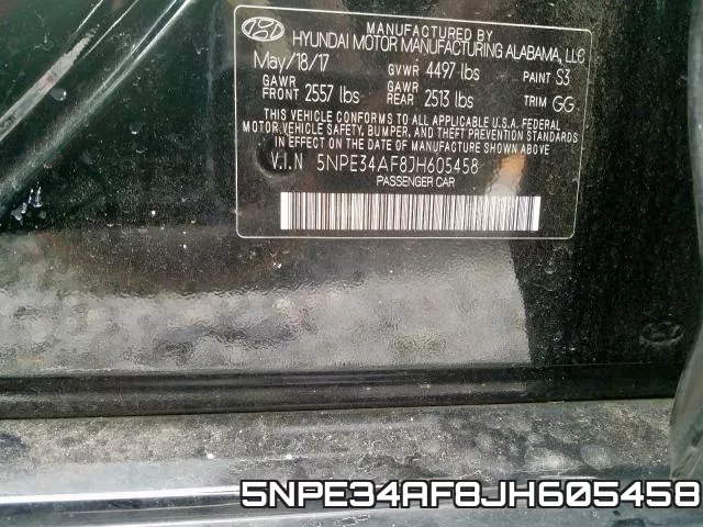 5NPE34AF8JH605458 фото 2