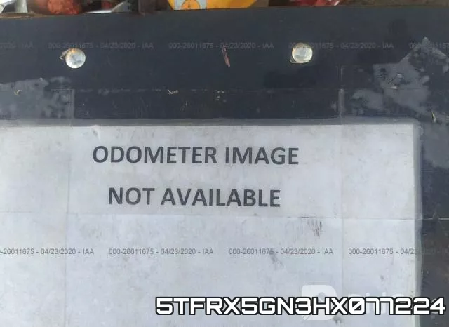 5TFRX5GN3HX077224 фото 4