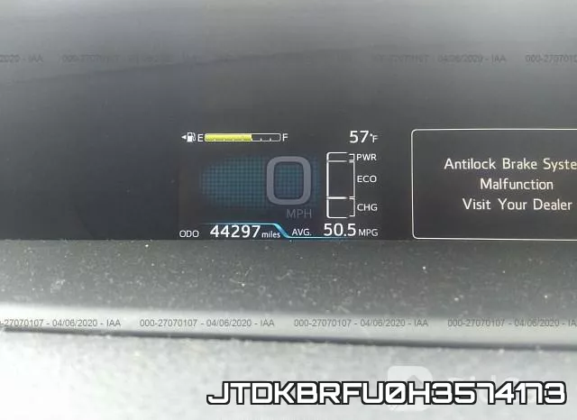 JTDKBRFU0H3574173 фото 6