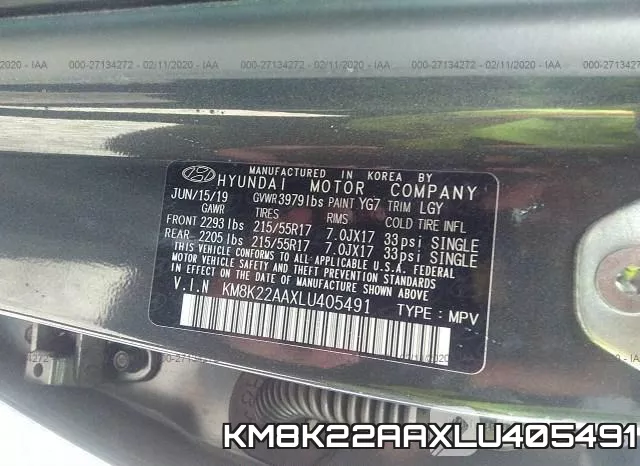 KM8K22AAXLU405491 фото 9