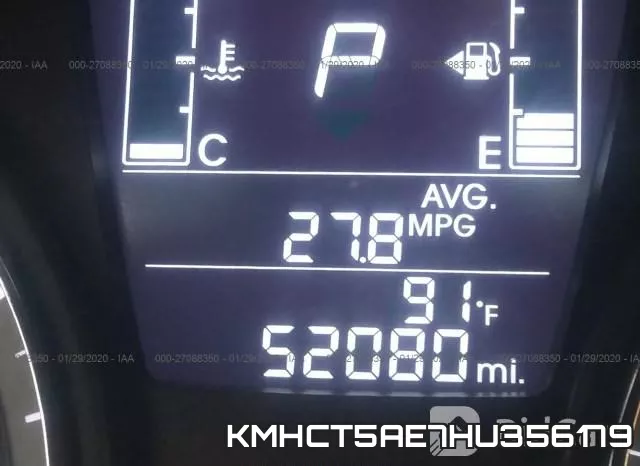 KMHCT5AE7HU356179 фото 8