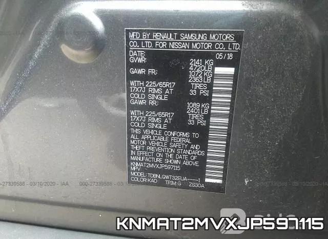 KNMAT2MVXJP597115 фото 6