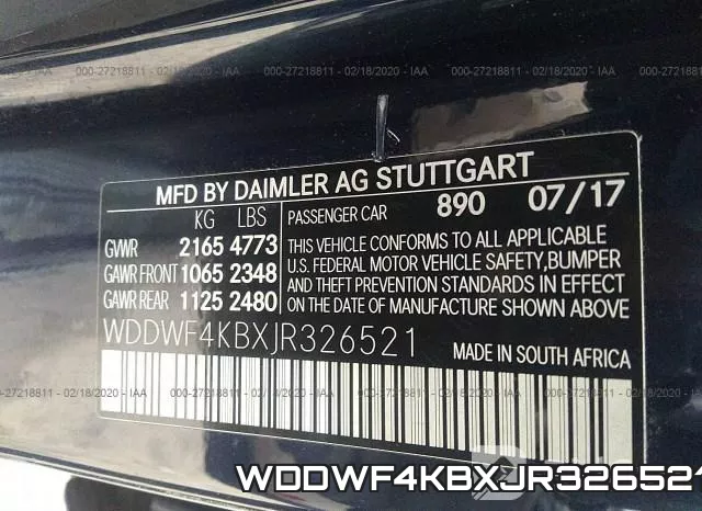 WDDWF4KBXJR326521 фото 10