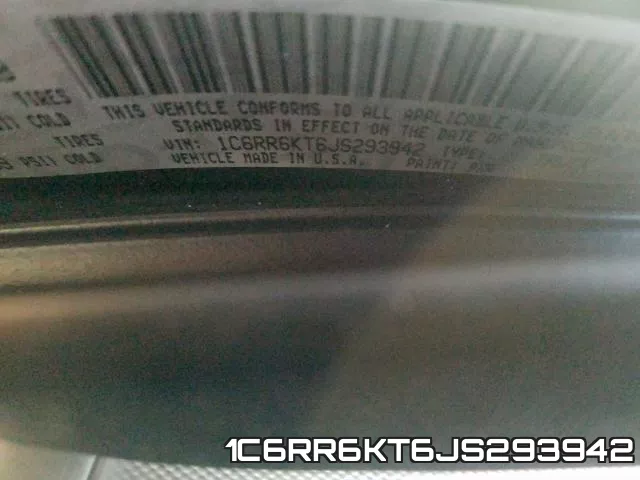 1C6RR6KT6JS293942 фото 2