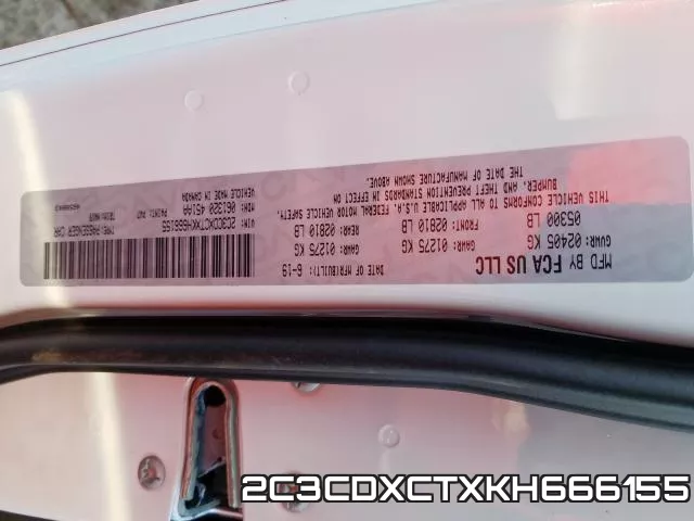 2C3CDXCTXKH666155 фото 2
