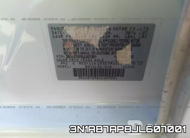 3N1AB7AP8JL607001 фото 6
