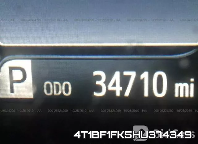 4T1BF1FK5HU374349 фото 6