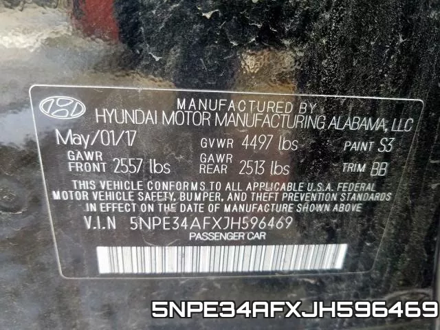 5NPE34AFXJH596469 фото 2