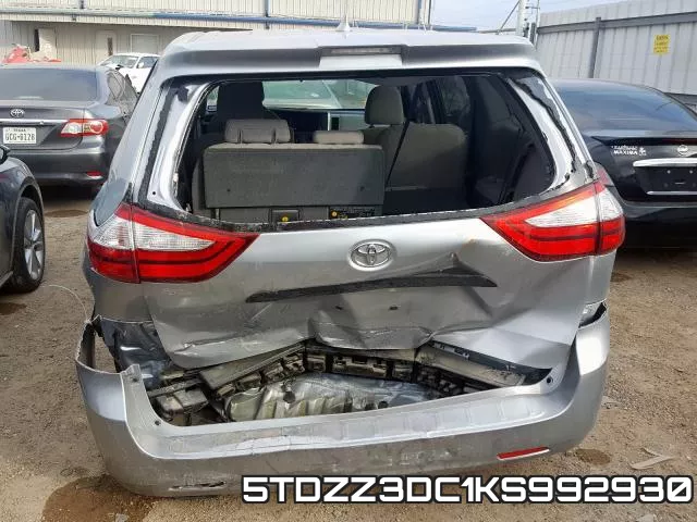 5TDZZ3DC1KS992930 фото 6