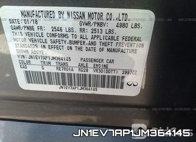 JN1EV7AP1JM364145 фото 10