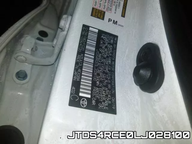 JTDS4RCE0LJ028100 фото 2