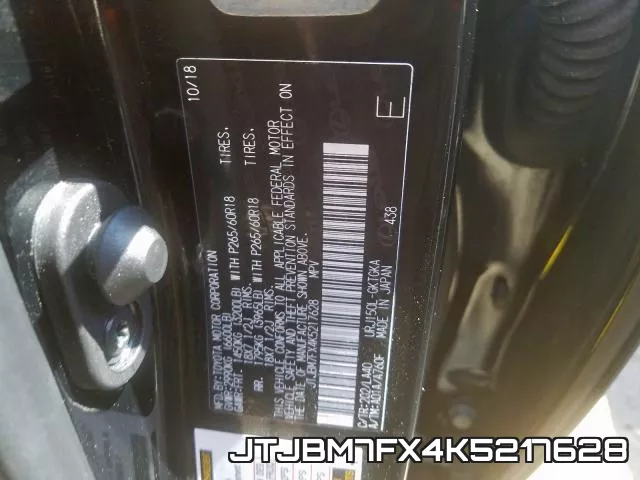 JTJBM7FX4K5217628 фото 2