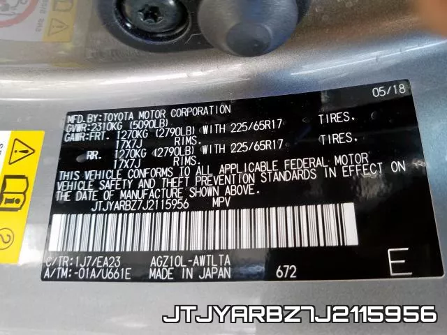 JTJYARBZ7J2115956 фото 2