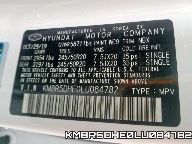 KM8R5DHE0LU084782 фото 2