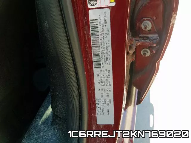 1C6RREJT2KN769020 фото 2