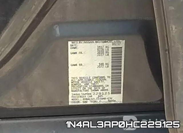 1N4AL3AP0HC229125 фото 7
