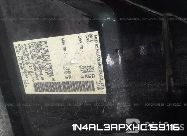 1N4AL3APXHC159116 фото 5