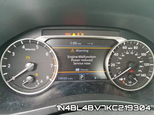 1N4BL4BV7KC219304 фото 4
