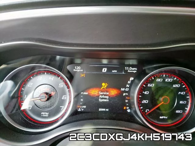 2C3CDXGJ4KH519743 фото 4