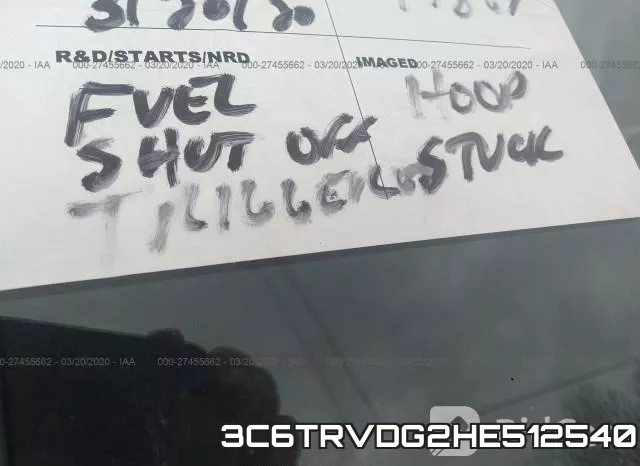 3C6TRVDG2HE512540 фото 2