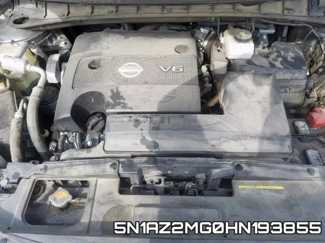 5N1AZ2MG0HN193855 фото 4