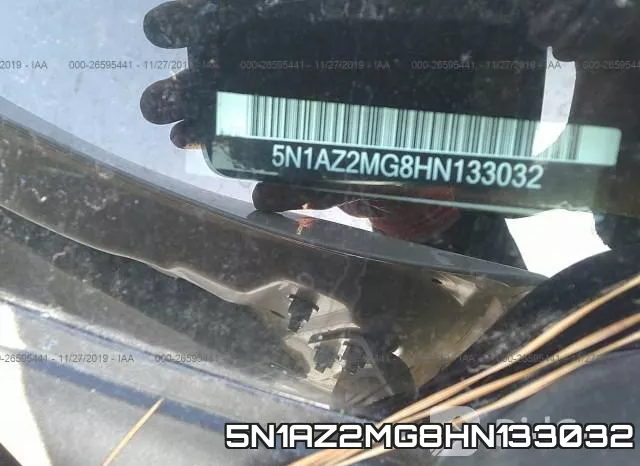 5N1AZ2MG8HN133032 фото 8