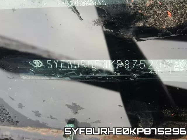 5YFBURHE0KP875296 фото 2