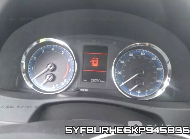 5YFBURHE6KP945836 фото 6