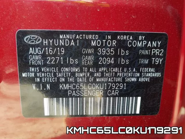 KMHC65LC0KU179291 фото 2