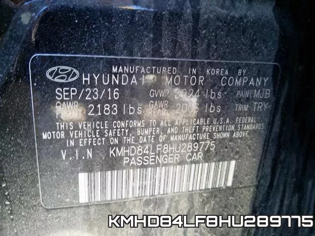 KMHD84LF8HU289775 фото 2