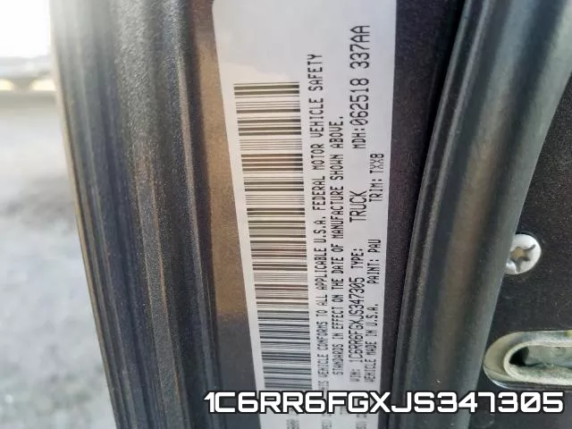1C6RR6FGXJS347305 фото 2