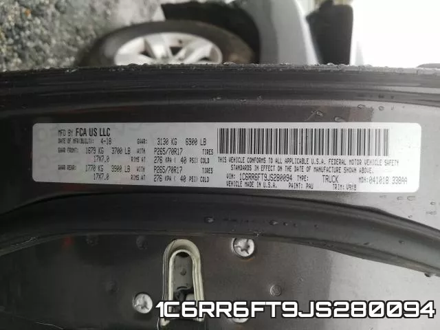 1C6RR6FT9JS280094 фото 2
