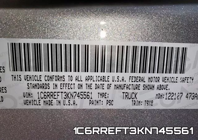 1C6RREFT3KN745561 фото 2