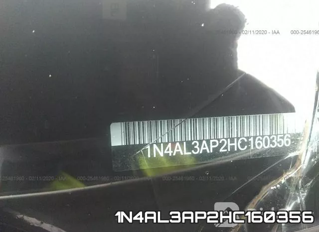 1N4AL3AP2HC160356 фото 6