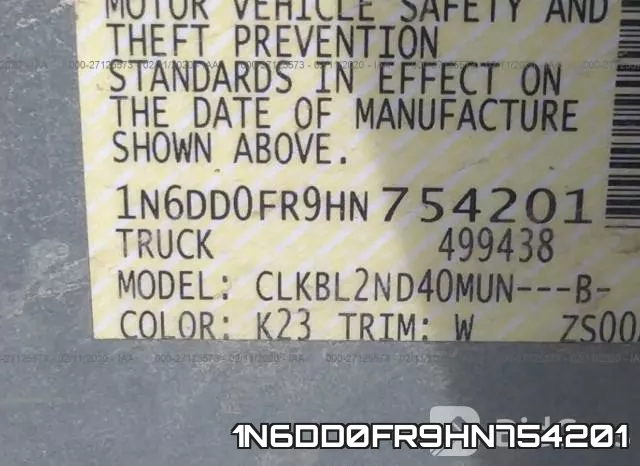 1N6DD0FR9HN754201 фото 6