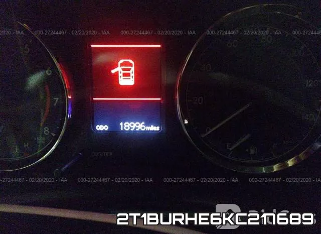 2T1BURHE6KC217689 фото 6