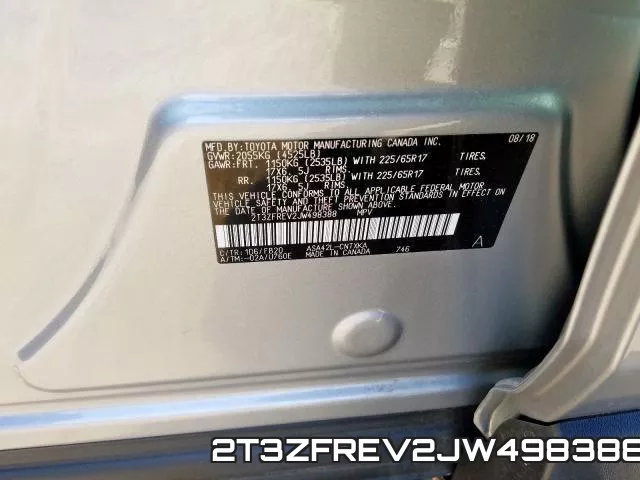 2T3ZFREV2JW498388 фото 2