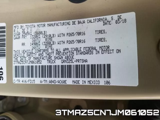 3TMAZ5CN7JM061052 фото 2