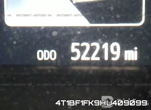 4T1BF1FK9HU409099 фото 4