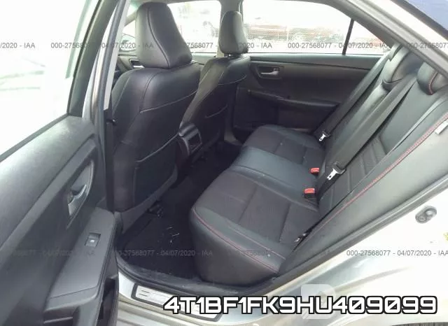 4T1BF1FK9HU409099 фото 5