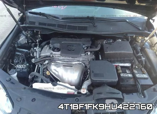4T1BF1FK9HU422760 фото 2