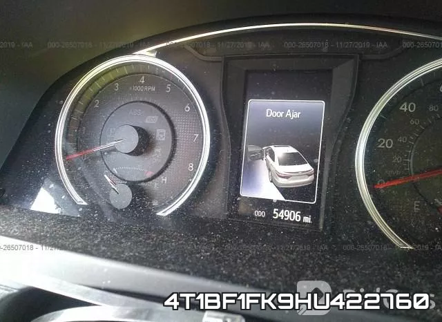 4T1BF1FK9HU422760 фото 7