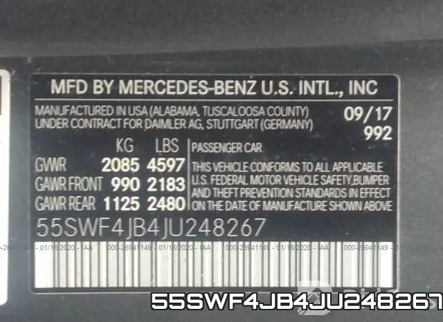 55SWF4JB4JU248267 фото 8