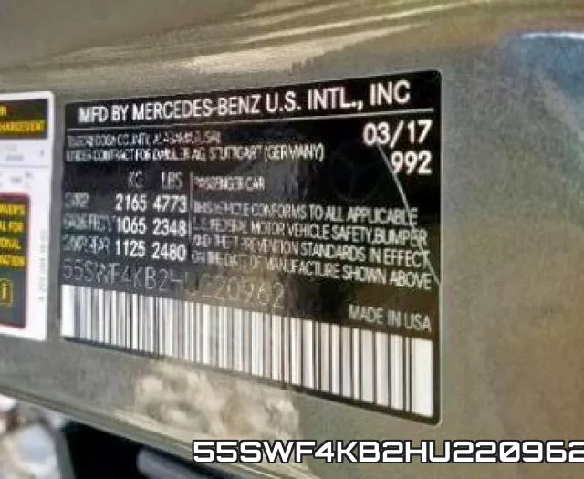 55SWF4KB2HU220962 фото 2
