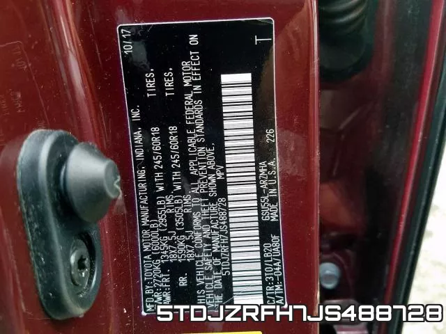 5TDJZRFH7JS488728 фото 2