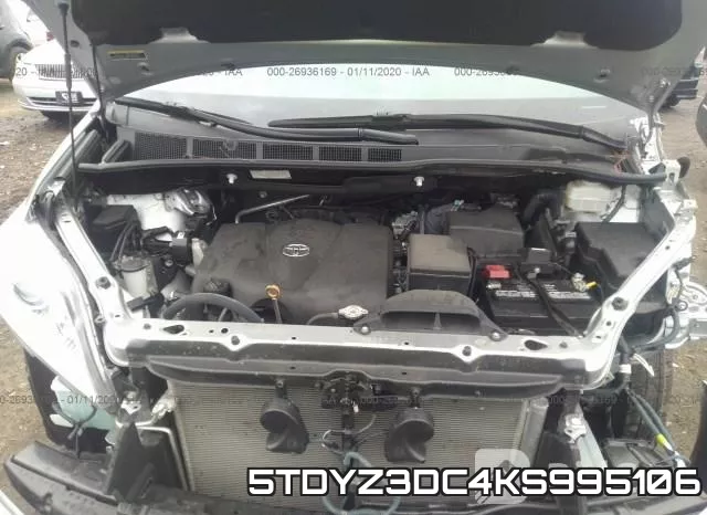 5TDYZ3DC4KS995106 фото 2