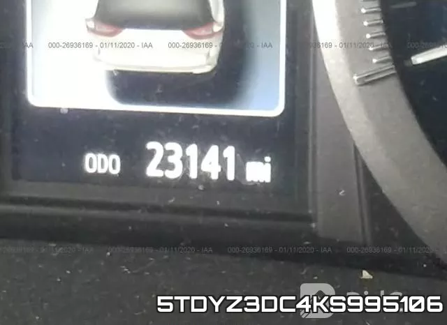 5TDYZ3DC4KS995106 фото 6