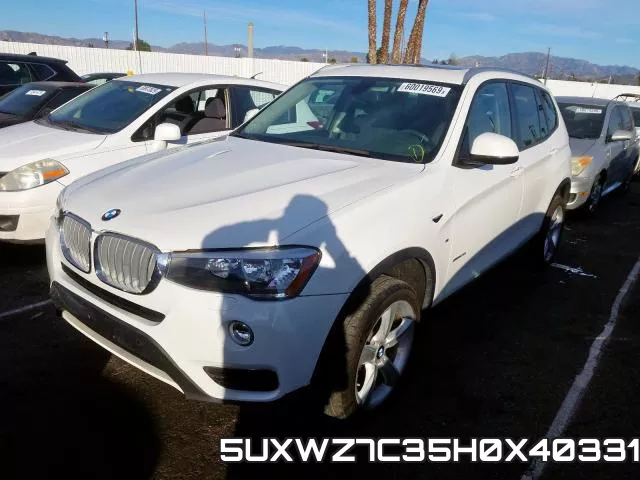 5UXWZ7C35H0X40331 фото 3